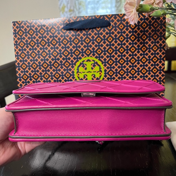 NEW Tory Burch Fleming Soft Chain Braided Crossbody Bag - Picture 10 of 14